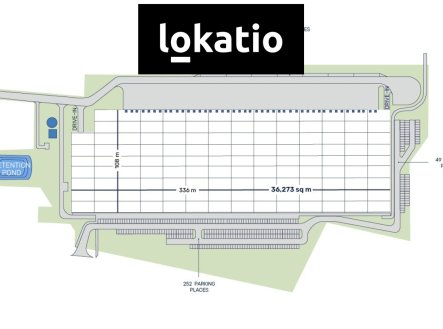 Pronájem komerčního objektu, sklad, 4 608 m²