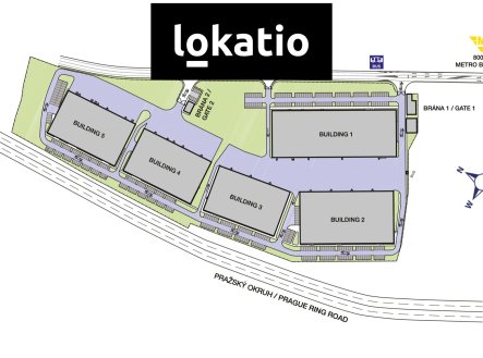 Mapa | Pronájem - komerční objekt, sklad, 223 m²
