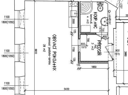 Prodej bytu, 1+kk, 38 m²
