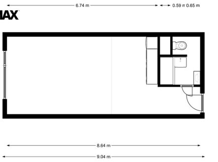 Pronájem bytu, 1+kk, 32 m²