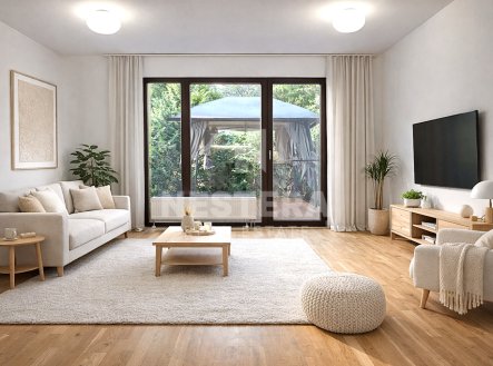obyvaci-pokoj-vizualizace.png | Prodej bytu, 3+kk, 153 m²