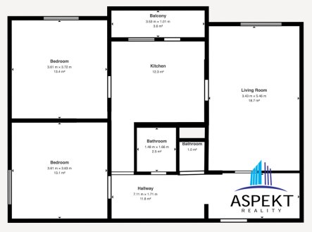 Prodej bytu, 3+1, 79 m²