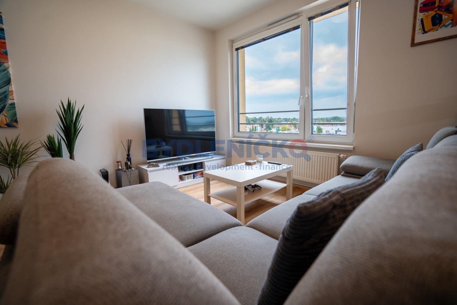 Prodej moderního bytu 1+kk, 45m2, České Budějovice, Vltava