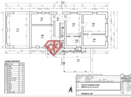Prodej domu/vily, 120 m²