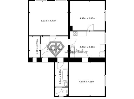 Prodej bytu, 3+1, 100 m²