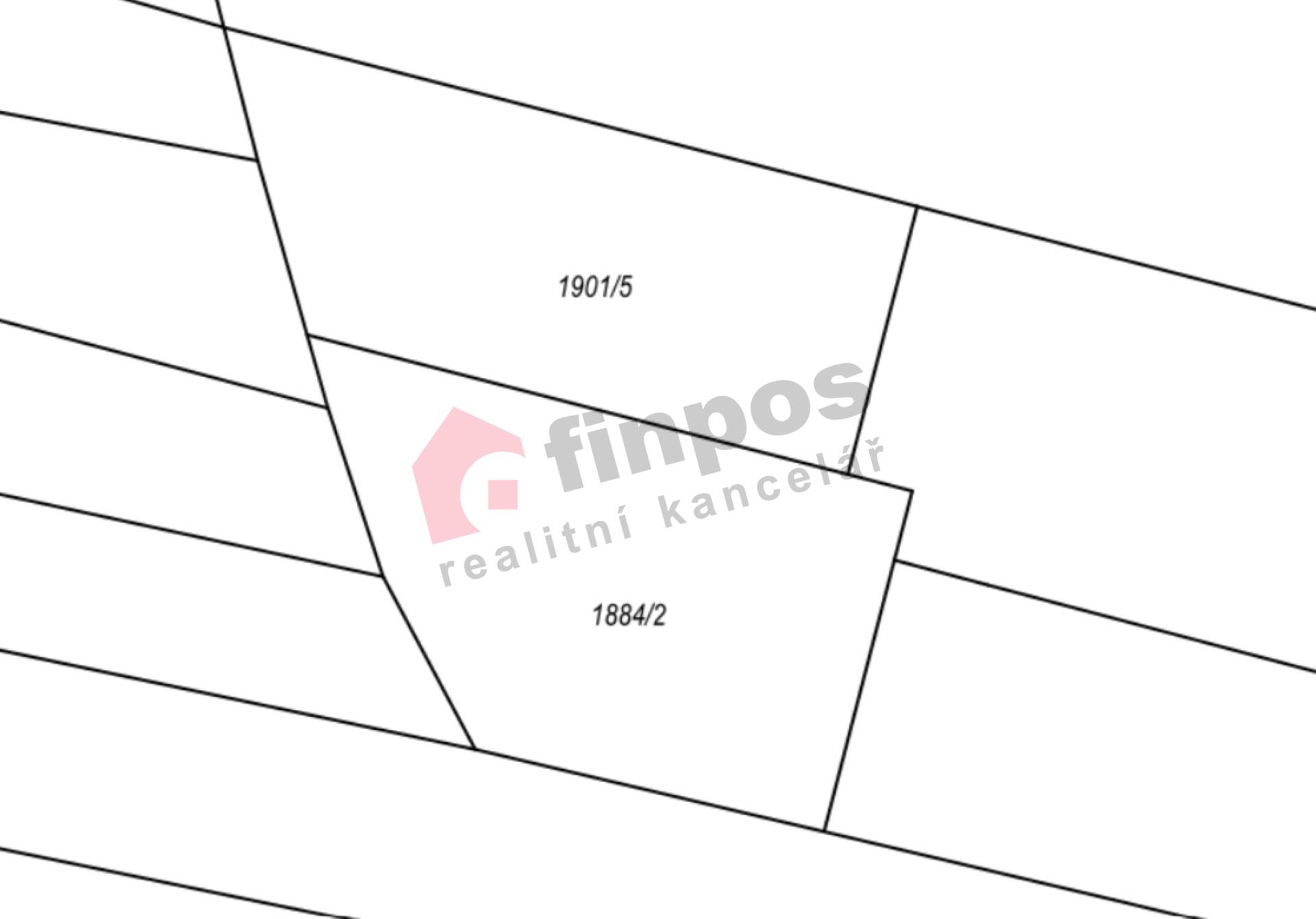 Prodej parcely 1000 m2 k investici, v Domašíně u Vlašimi 45 min od Prahy, ve Středočeském kraji.