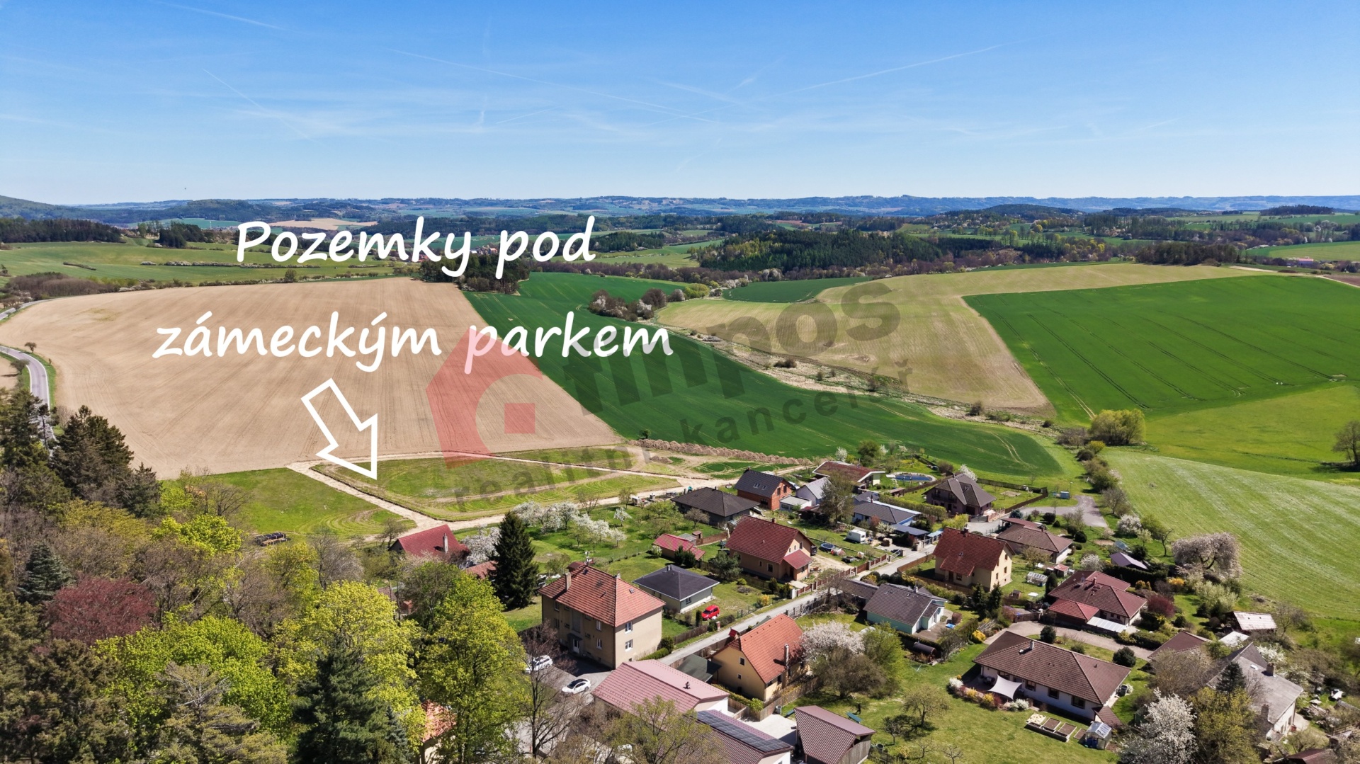 Prodej stavebních pozemků "POD ZÁMKEM" - v obci Ratměřice, okres Benešov u Prahy. Při dodržení podmí