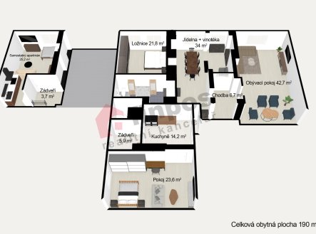 Prodej zemědělského objektu, 1 805 m²