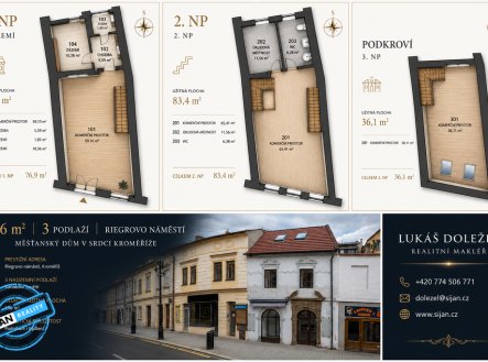 Prodej obchodní prostory, 196 m²