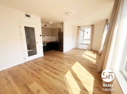 ul. U Komína | Pronájem bytu, 1+kk, 37 m²