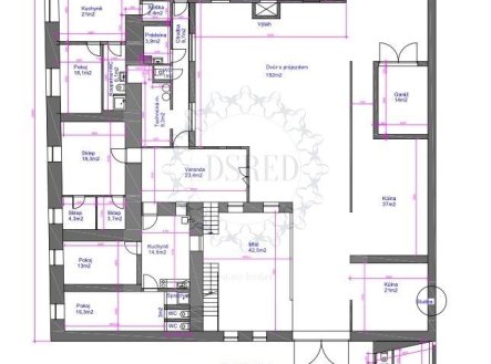 Prodej domu/vily, 4 500 m²