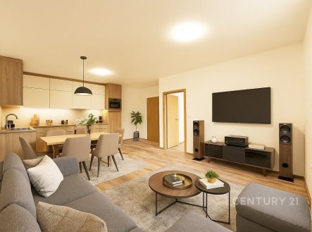 Pronájem bytu, 3+kk, 72 m²
