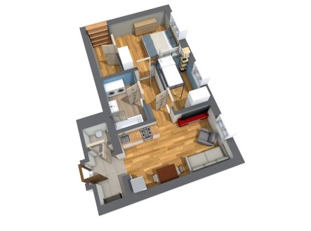 Prodej bytu, 3+kk, 73 m²