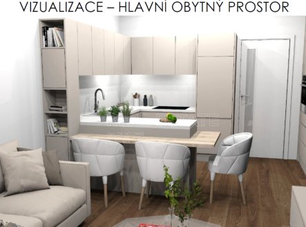 Pronájem bytu, 2+kk, 22 188 m²
