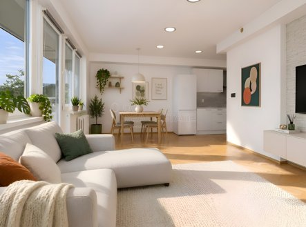Pronájem bytu, 2+1, 60 m²