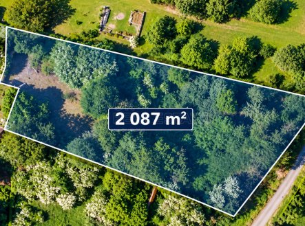 Prodej pozemku pro bydlení, 2 087 m²