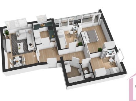 Prodej bytu, 4+1, 78,4 m²