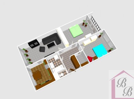 Prodej bytu, 3+1, 87,4 m²
