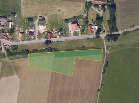 Prodej pozemku, zemědělská půda, 9 680 m²