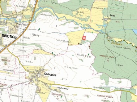 Prodej pozemku, zemědělská půda, 6 631 m²