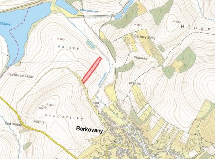 Prodej pozemku, zemědělská půda, 7 843 m²