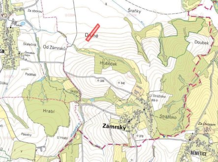 Prodej pozemku, zemědělská půda, 14 444 m²