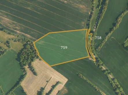 Prodej pozemku, zemědělská půda, 38 116 m² obrázek