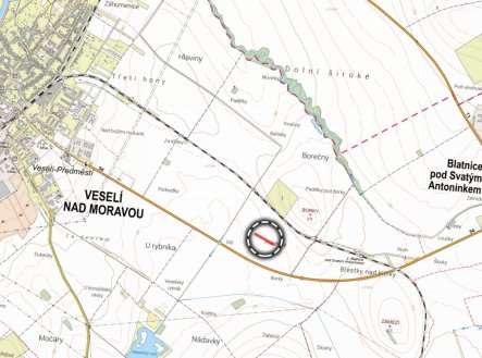 Prodej pozemku, zemědělská půda, 2 549 m²