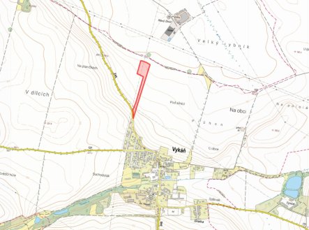 Prodej pozemku, zemědělská půda, 17 667 m²