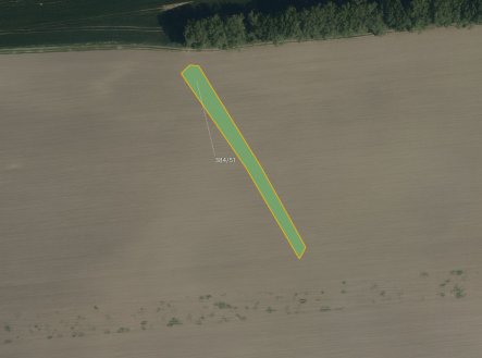 Prodej pozemku, zemědělská půda, 3 809 m²