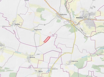 Prodej pozemku, zemědělská půda, 7 681 m²