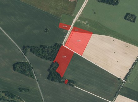 Prodej pozemku, zemědělská půda, 72 825 m²