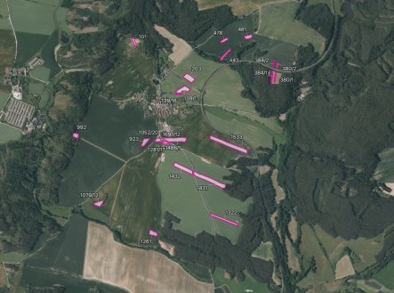 Prodej pozemku, zemědělská půda, 68 340 m² obrázek