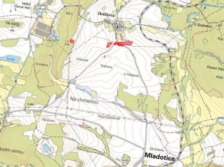 Prodej pozemku, zemědělská půda, 13 772 m²