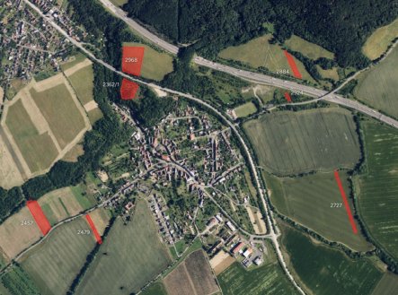 Prodej pozemku, zemědělská půda, 17 601 m² obrázek
