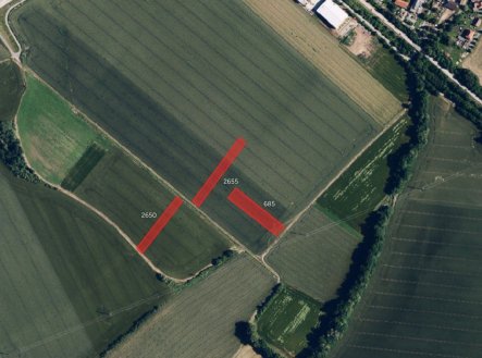 Prodej pozemku, zemědělská půda, 17 601 m²