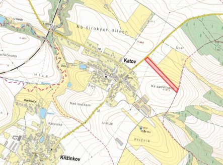 Prodej pozemku, zemědělská půda, 13 880 m²