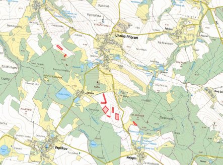 Prodej pozemku, zemědělská půda, 22 408 m²