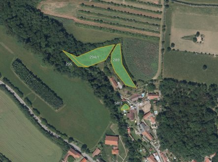 Prodej pozemku, zemědělská půda, 2 443 m²