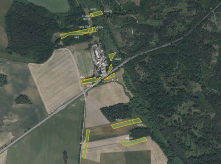 Prodej pozemku, zemědělská půda, 23 598 m²