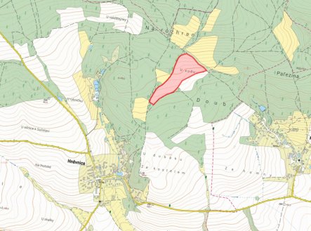 Prodej pozemku, zemědělská půda, 68 642 m²