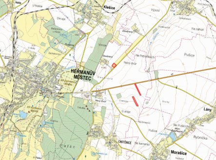 Prodej pozemku, zemědělská půda, 4 433 m²