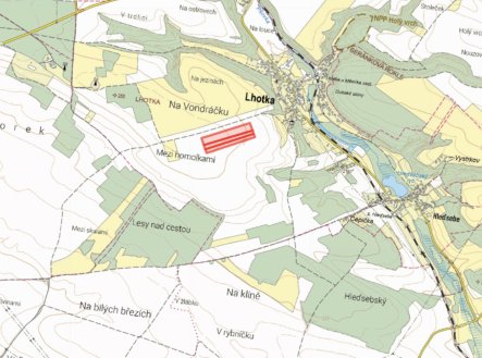 Prodej pozemku, zemědělská půda, 57 708 m²