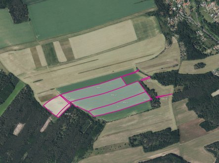 Prodej pozemku, zemědělská půda, 152 320 m²
