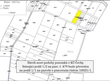 Prodej pozemku, zemědělská půda, 8 483 m²