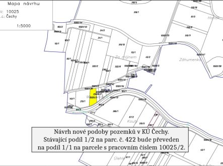 Prodej pozemku, zemědělská půda, 4 134 m²