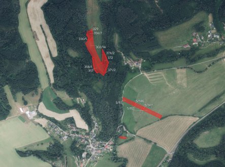 Prodej pozemku, zemědělská půda, 53 515 m²