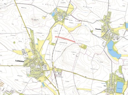 Prodej pozemku, zemědělská půda, 2 521 m²