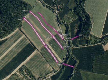 Prodej pozemku, zemědělská půda, 9 240 m²