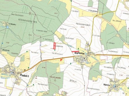 Prodej pozemku, zemědělská půda, 13 645 m²